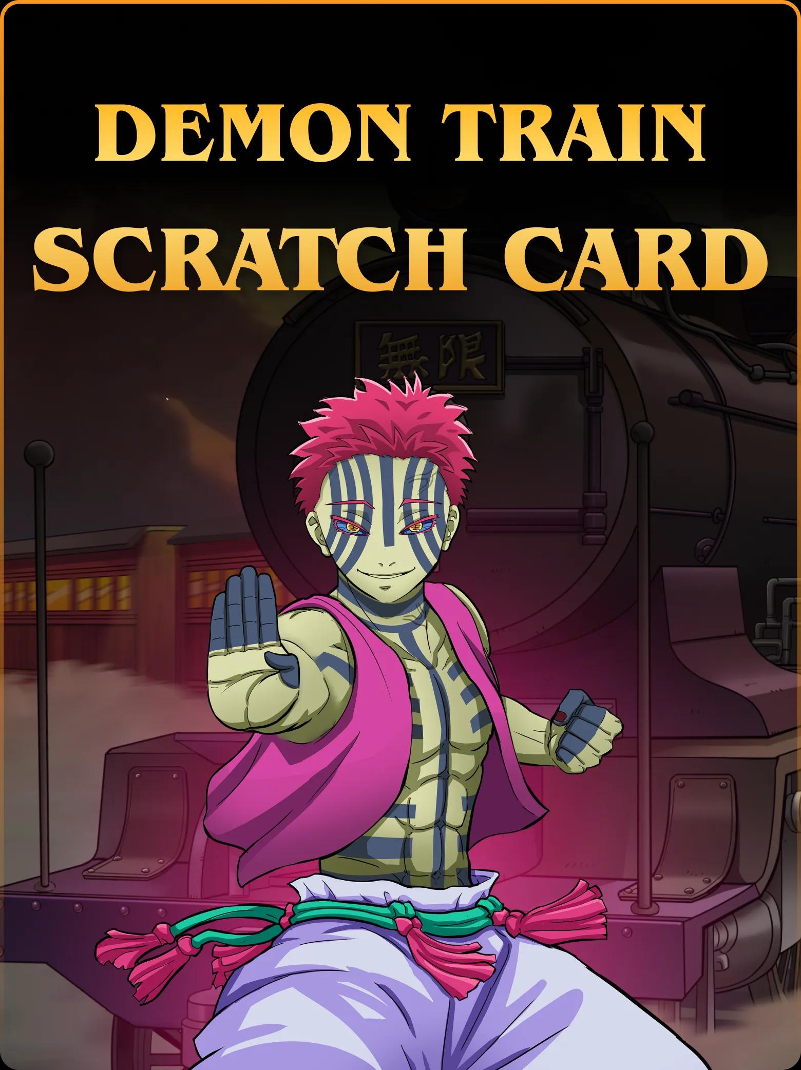 Demon Train Scratch Card