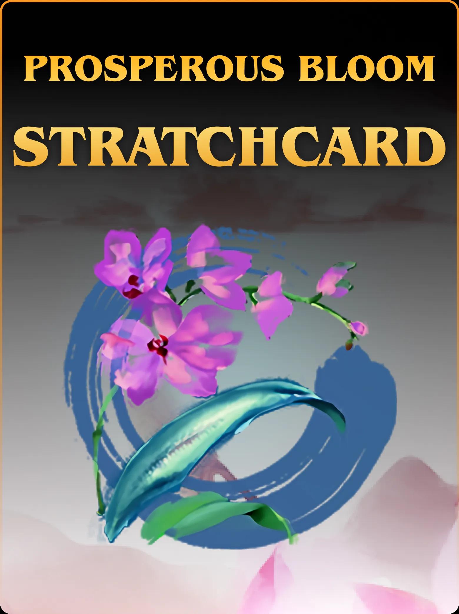 Prosperous Bloom Scratch Card