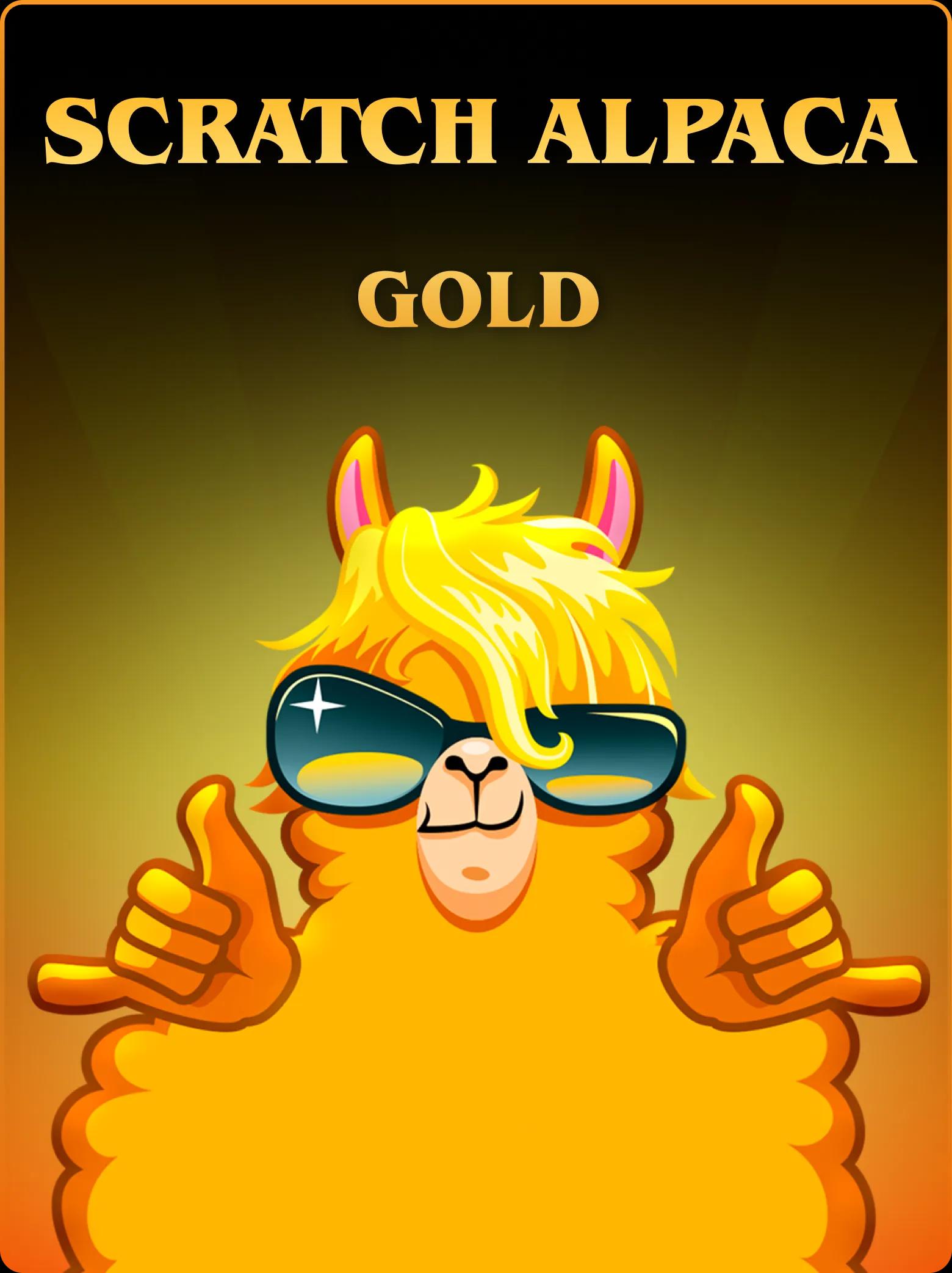 Scratch Alpaca Gold
